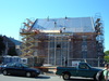 Construction of the new admissions building