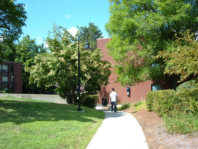 Entering Stoddard Complex