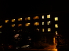 Morgan hall at night