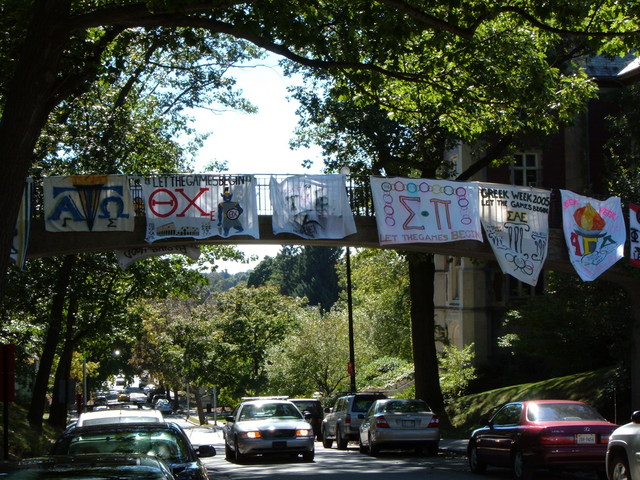 Frat banners