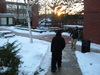 Walking towards the Stod Quad