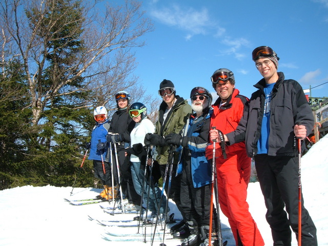 From left: Gabriel, Mel, Judith, Ken, Dan, Dad, me